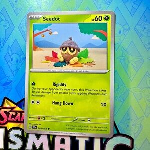 seedot (003/162) - common — pokémon: temporal forces